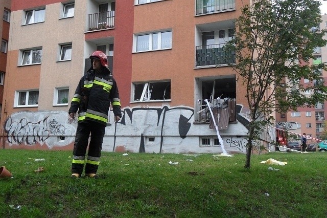 Cztery osoby ranne w wybuchu gazu w Częstochowie, 106 ewakuowanych [WIDEO]