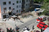 Zarzuty za wypadek przy ul. Szafera, gdzie zginęli dwaj robotnicy