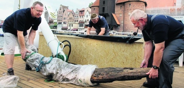 Oprócz armat, na dnie Bałtyku w rejonie Ławicy Słupskiej Instytut Morski znalazł też szczątki innego żaglowca