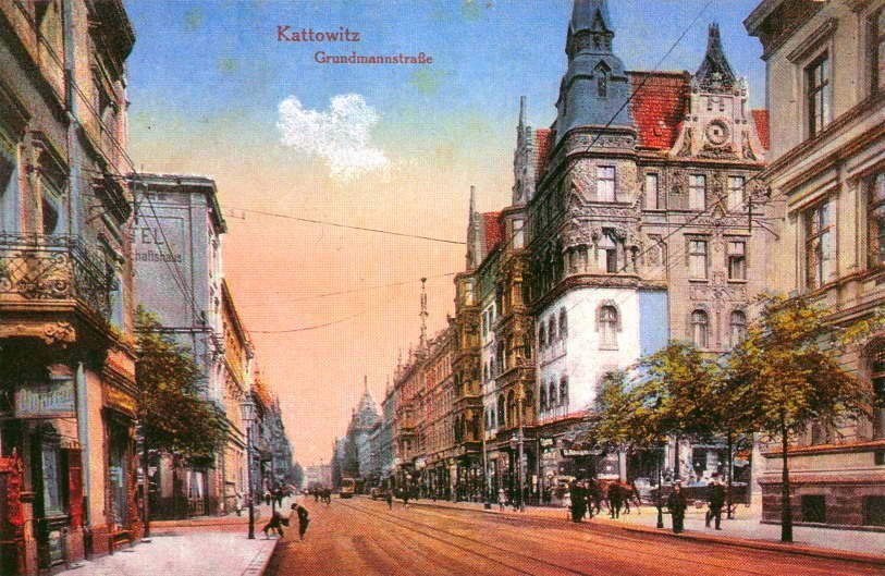 Katowice na starych widokówkach
