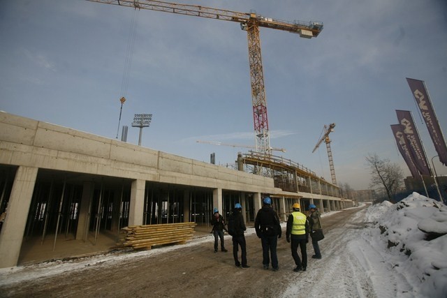 Budowa stadionu Górnika Zabrze