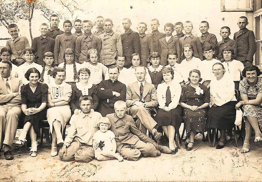 Szkoła w Skierbieszowie. Rok 1936