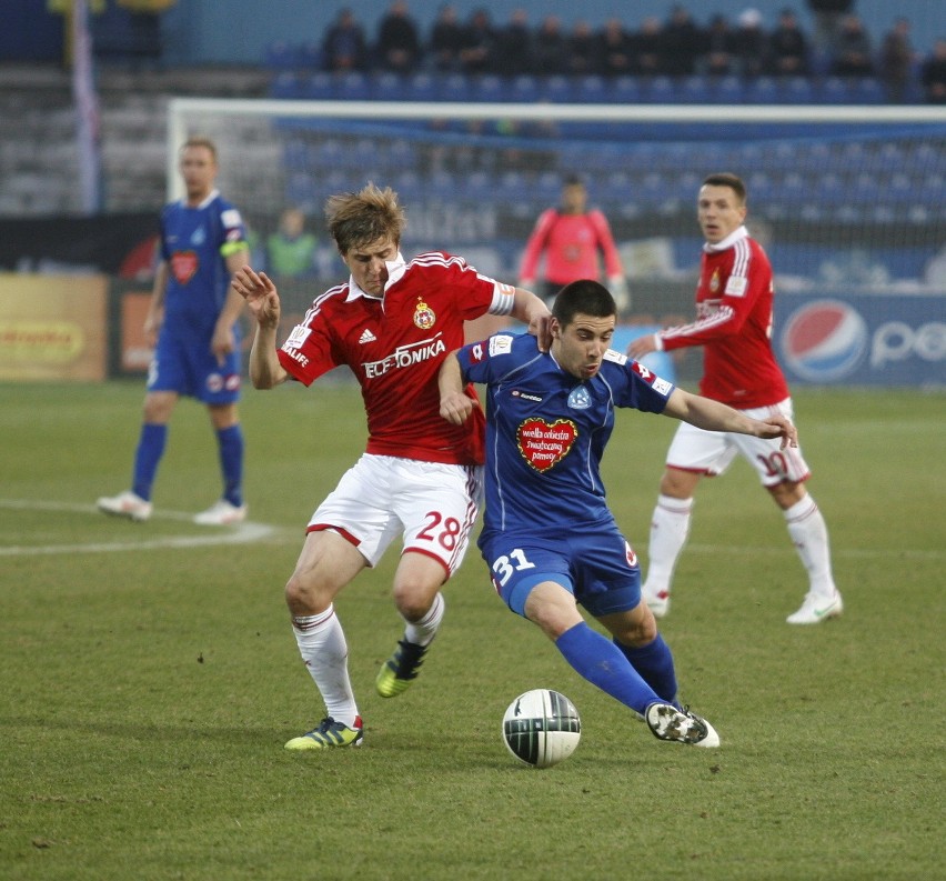 Ruch Chorzów - Wisła Kraków 3:1. Niebiescy mają sposób na Wisłę [ZDJĘCIA]