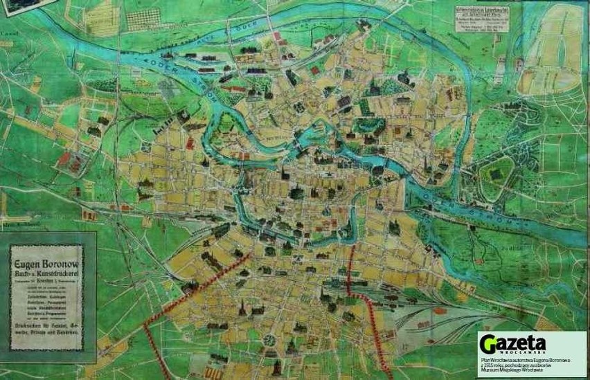 Zobacz Wrocław na starych planach (GALERIA)