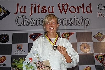 Policjantka z Sosnowca Agnieszka Bergier mistrzynią świata w Ju-Jitsu [ZDJĘCIA]