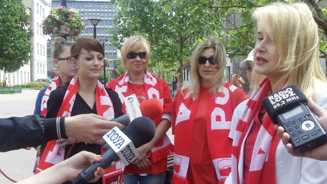 W Łodzi kobiety oglądają Euro - zapewnia radna Małgorzata Niewiadomska-Cudak.