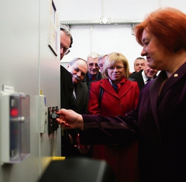 Wiceminister Joanna Strzelec-Łobodzińska też obejrzała elektrociepłownię