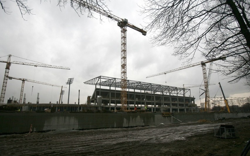 Budowa stadionu Górnika Zabrze