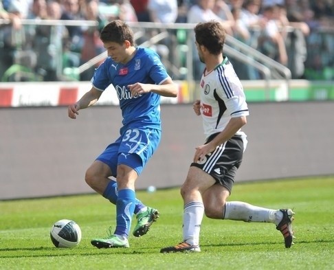 Lech Poznań wygrał z legią Warszawa 1:0