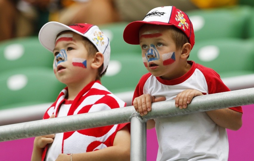 Euro 2012: Kibice na meczu Grecja - Czechy