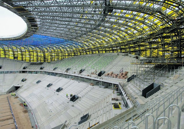 To, że stadion PGE Arena nie jest jeszcze gotowy, było, prawdopodobnie, przyczyną nieprzyznania Lechii licencji