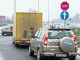 Wrocław: Zapomnieli o znaku &quot;stop&quot; przy obwodnicy?