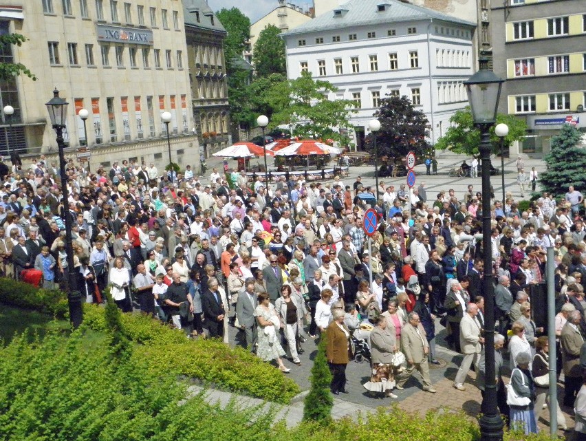 Boże Ciało: Wielka procesja w Bielsku-Białej [ZDJĘCIA]