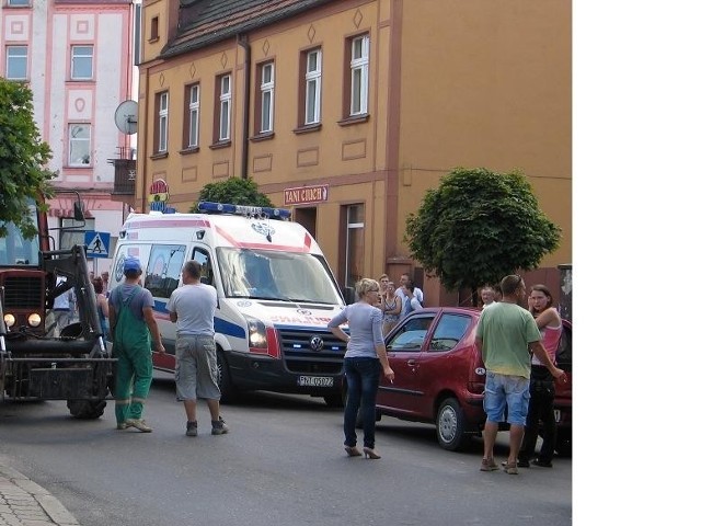 Karetka pojawiła się na miejscu wypadku błyskawicznie