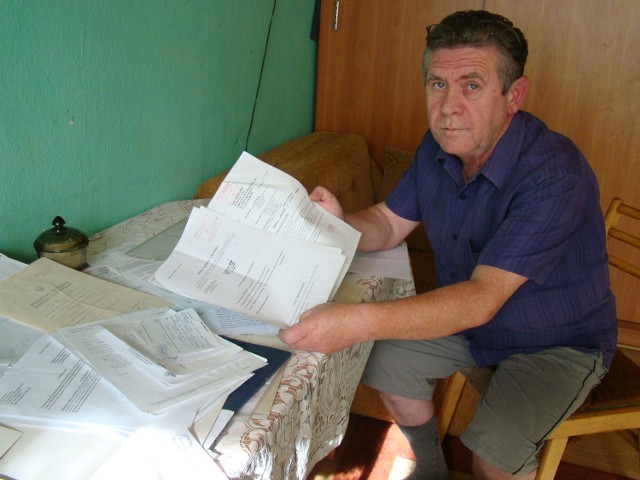 Jacek Gworek z Oświęcimia od dwóch lat prowadzi batalię o odzyskanie renty, którą otrzymywał przez ćwierć wieku