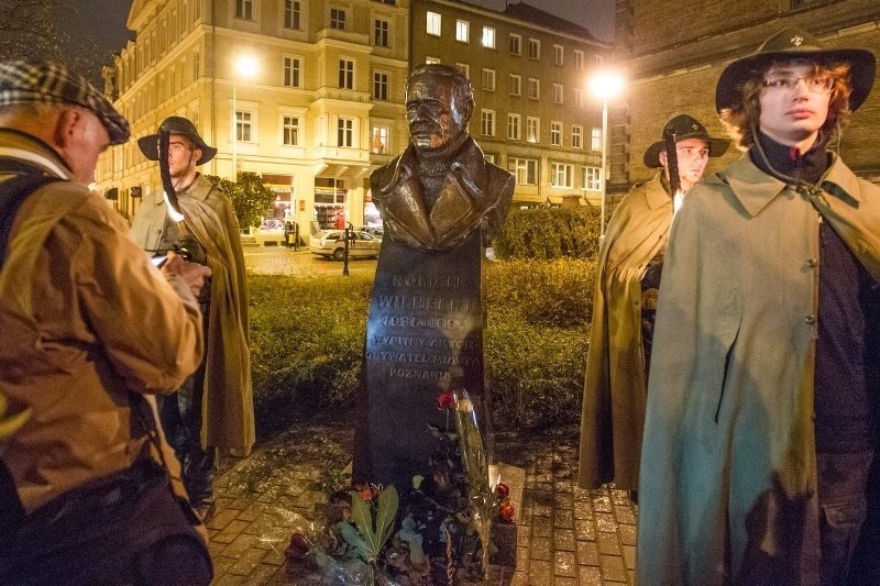 Roman Wilhelmi ma swój pomnik w Poznaniu