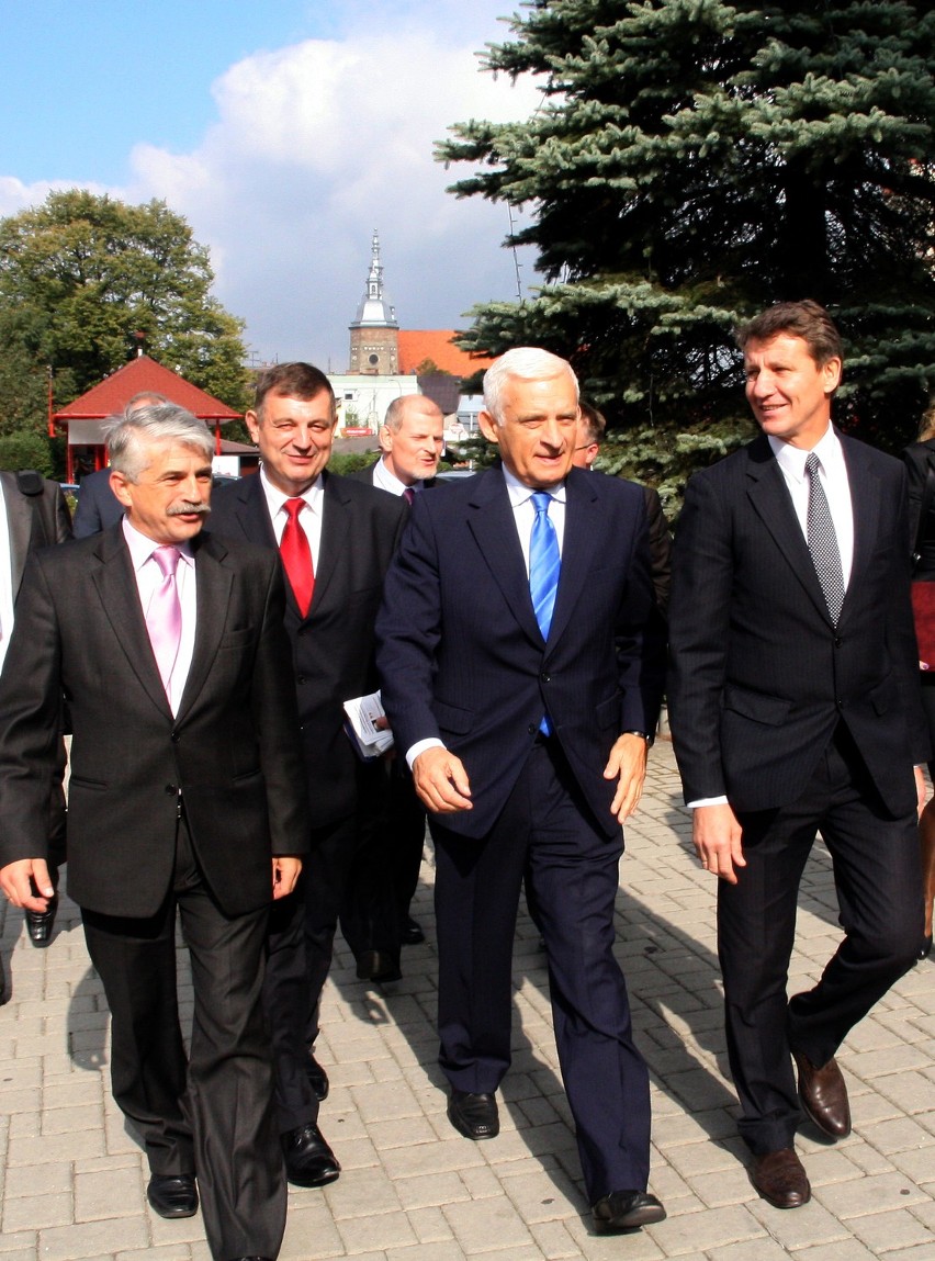 Jerzy Buzek w Nowym Sączu z długą listą obietnic