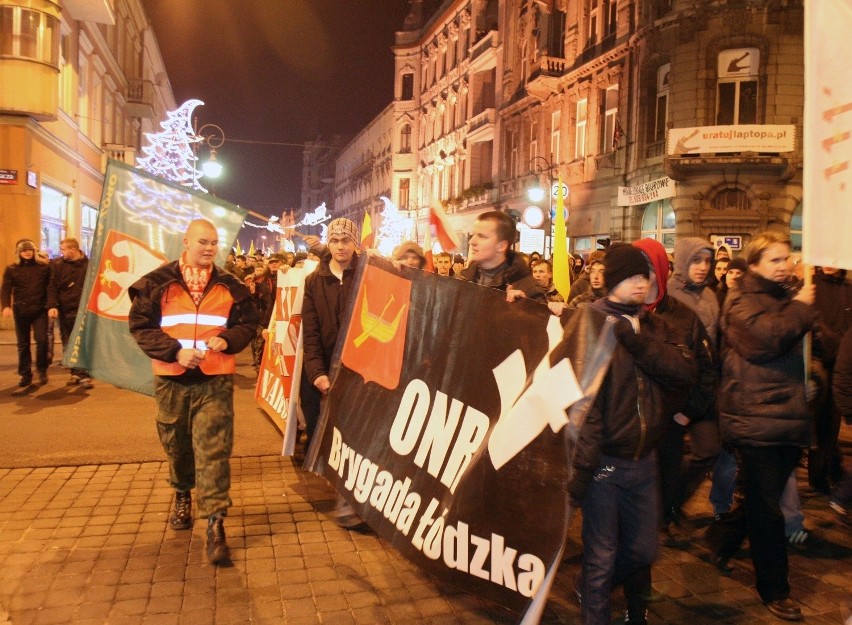 Manifestacja Antykomunistyczna w Łodzi [ZDJĘCIA+FILM]