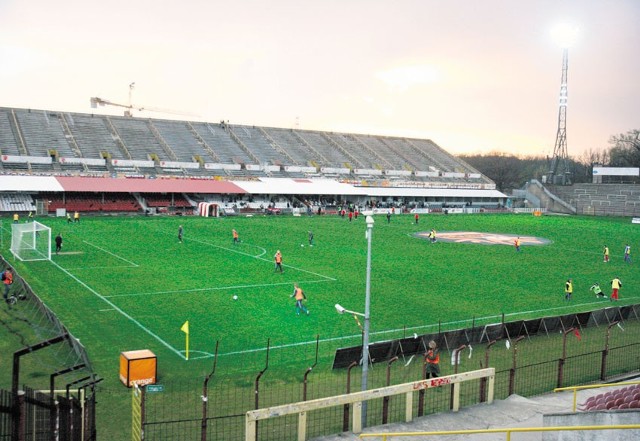 Stadion ŁKS obecnie nie spełnia wymogów ekstraklasy.