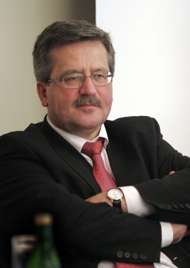 Prezydent RP Bronisław Komorowski