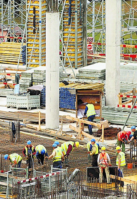 Na budowie Sky Tower pracuje teraz 400 osób