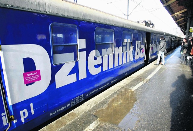 Kolejka z naszym logo kursuje na trasie Gdańsk - Wejherowo