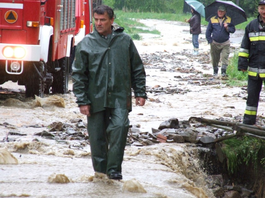 Powódź w powiecie wadowickim (ZDJĘCIA)