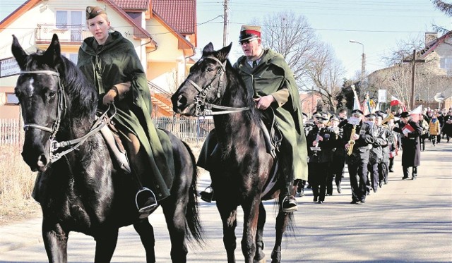 Uroczystości z okazji rocznicy śmierci porucznika Józefa Dambka