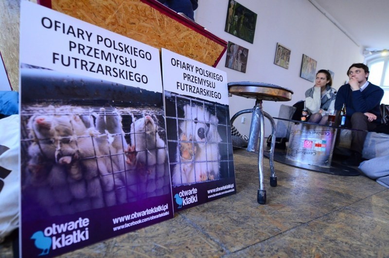 Poznań: Protest przeciw zabijaniu zwierząt na futra. &quot;Odeślij futro do historii!&quot; [ZDJĘCIA]