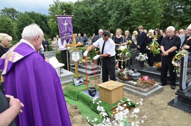 Janusz Romaniszyn został pochowany w sobotę na cmentarzu komunalnym w Kościanie