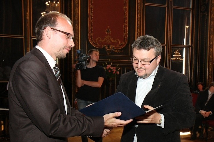 Leszek Jodliński i Jerzy Gorzelik