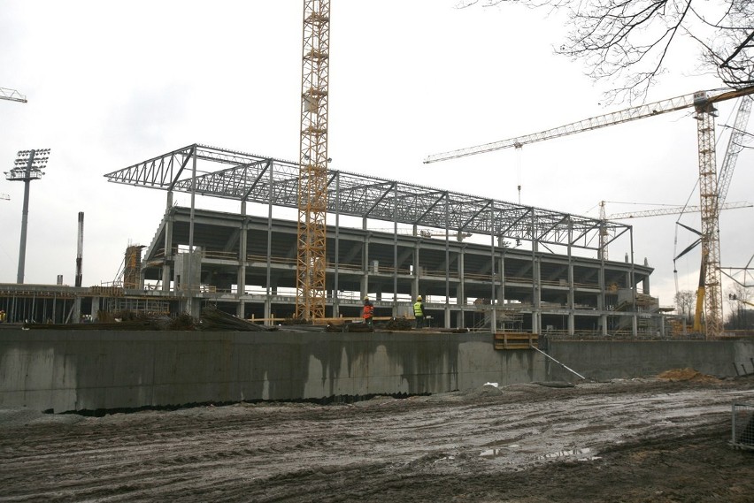 Budowa stadionu Górnika Zabrze