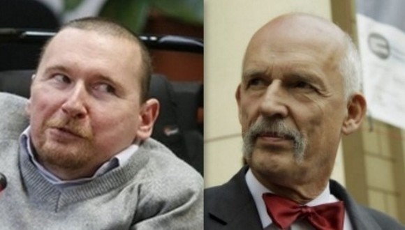 Marek Plura i Janusz Korwin-Mikke