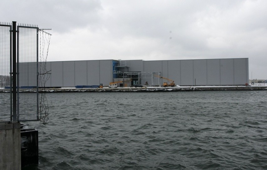 Gdańsk: Trwa budowa Dalekomorskiego Portu Rybackiego [ZDJĘCIA]