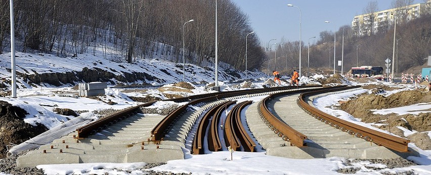 Gdańsk: Budowa linii tramwajowej na Morenę (ZDJĘCIA)