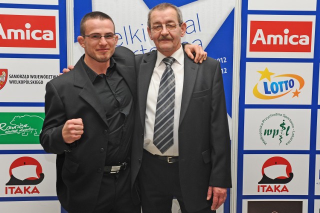 Borys Mańkowski (z lewej) niedawno był uczestnikiem i laureatem naszego Plebiscytu na Najlepszych Sportowców i Trenera Wielkopolski w 2012 r.