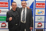 Borys Mańkowski jako gość na gali KSW 22 w Warszawie