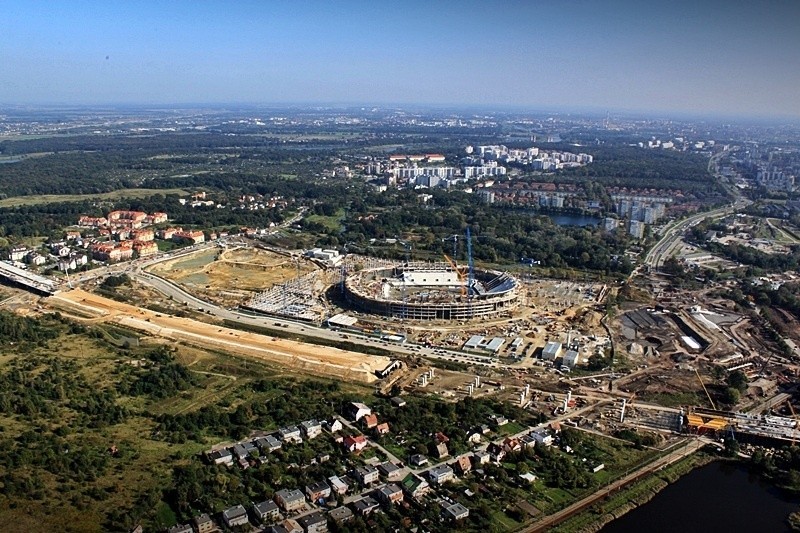 Fotoblog z budowy stadionu - 4.10.2010