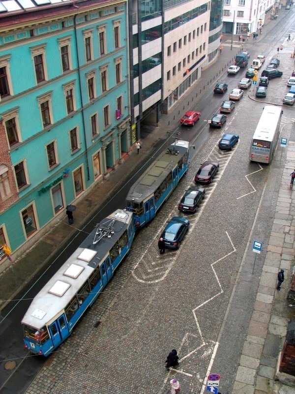Luty 2005 r. Przed zamknięciem ruchu pojazdów