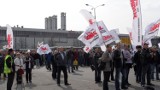 Protest pracowników tyskiego Fiata. Chcą 500 zł podwyżki