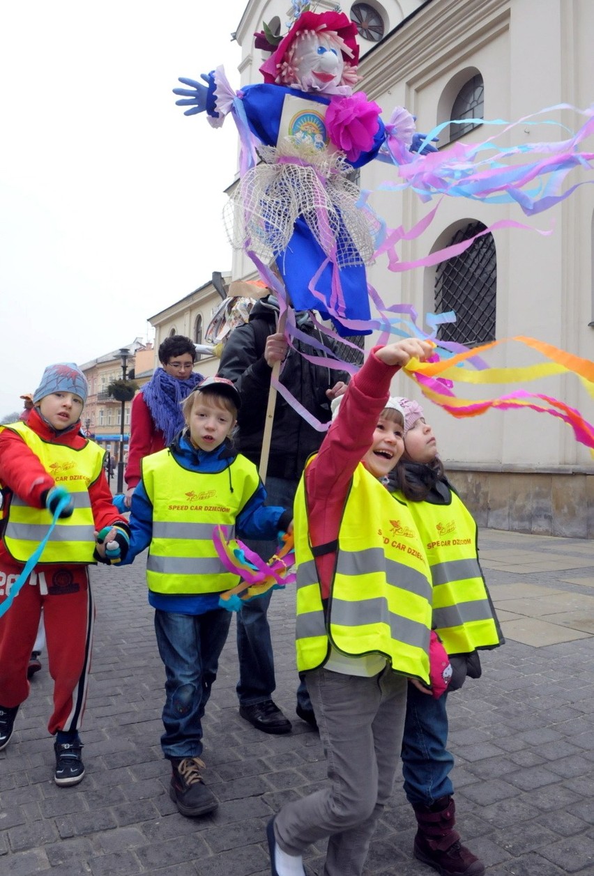 Pochód przedszkolaków z Lublina powitał wiosnę (FOTO)