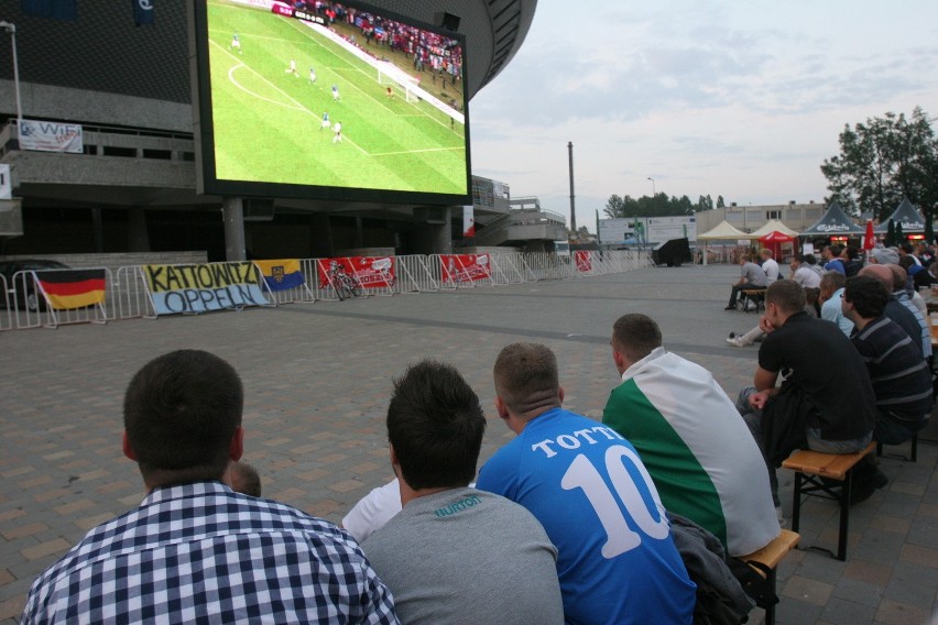 Euro 2012: Niemcy - Włochy w strefie kibica w Katowicach [ZDJĘCIA]