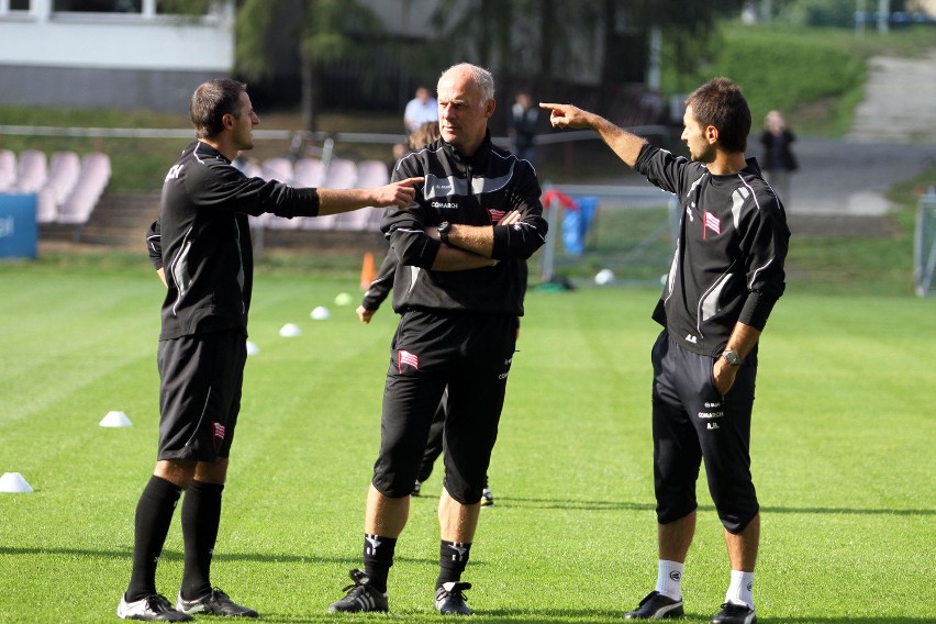 Cracovia: pierwszy trening Dariusza Pasieki [ZDJĘCIA]