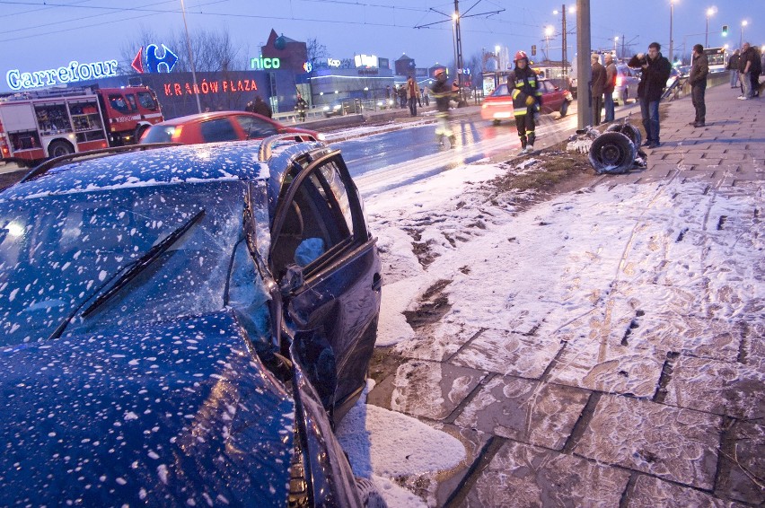 Kraków. Wypadek pod Plazą
