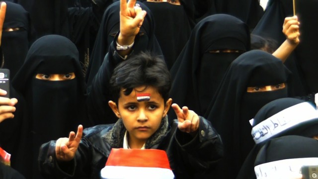 "Rewolucjonista mimo woli",  reż. Sean McAllister.  Obraz dedykowany  arabskiej wiośnie w Jemenie