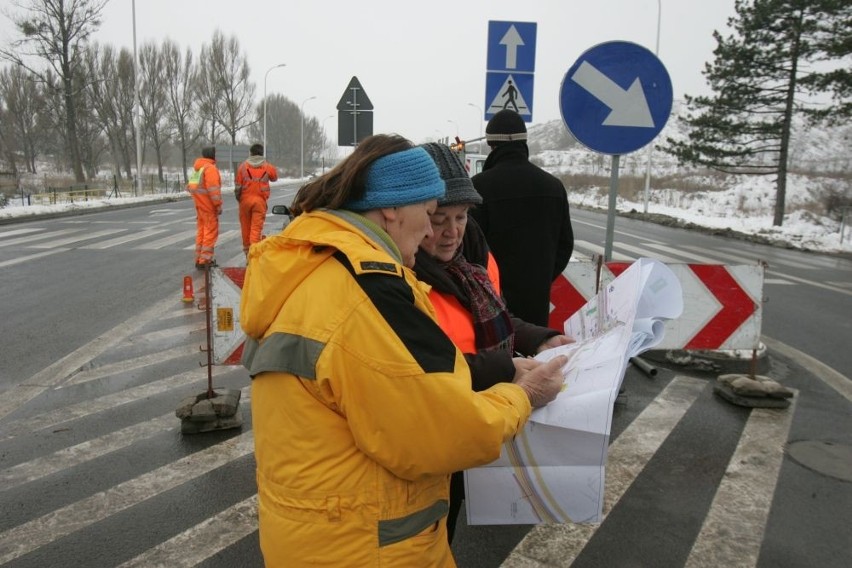 Wschodnia obwodnica Wrocławia: auta jeździły pod prąd [ZDJĘCIA]