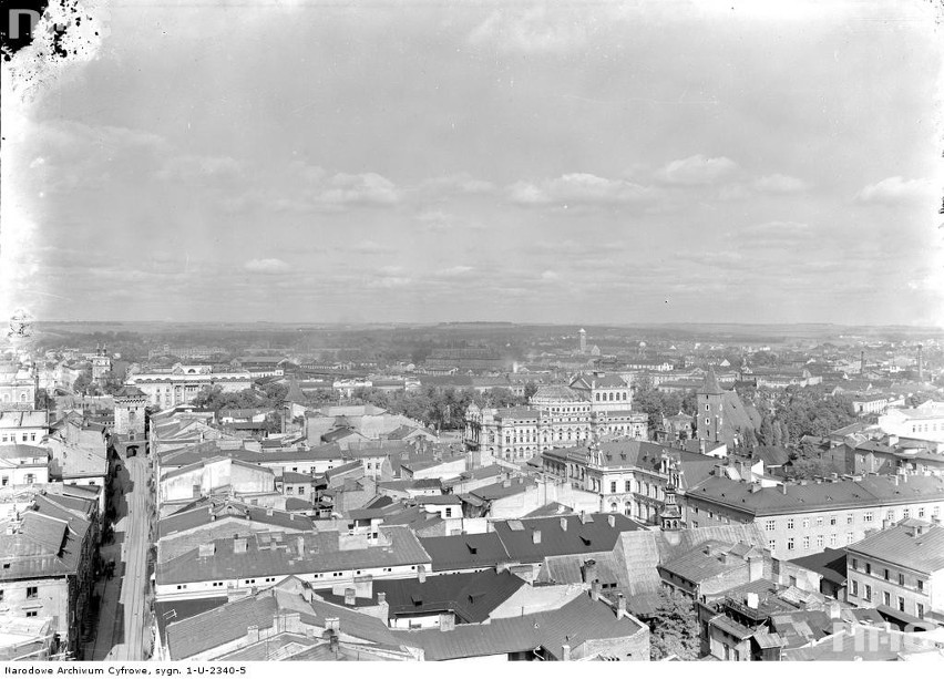 Panoramy Krakowa z lat 20. i 30. ubiegłego stulecia [ARCHIWALNE ZDJĘCIA]        