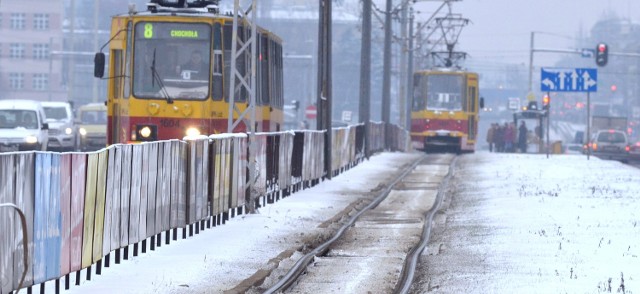 Tory na Piłsudskiego też są w kiepskim stanie. MPK już wycofało z nich cityrunnery