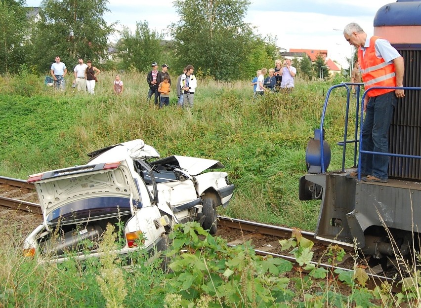Władysławowo: Wypadek na przejeździe kolejowym [ZDJĘCIA]