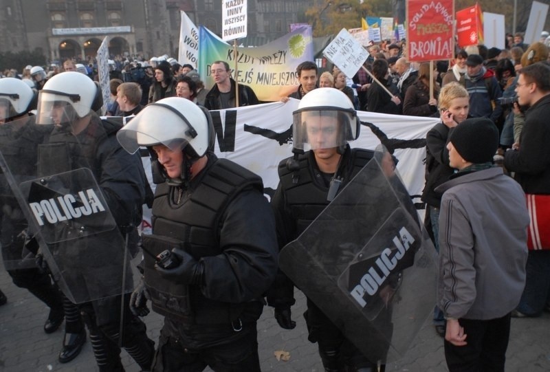 Podczas Marszów Równości w Poznaniu co roku w mobilizacji są...